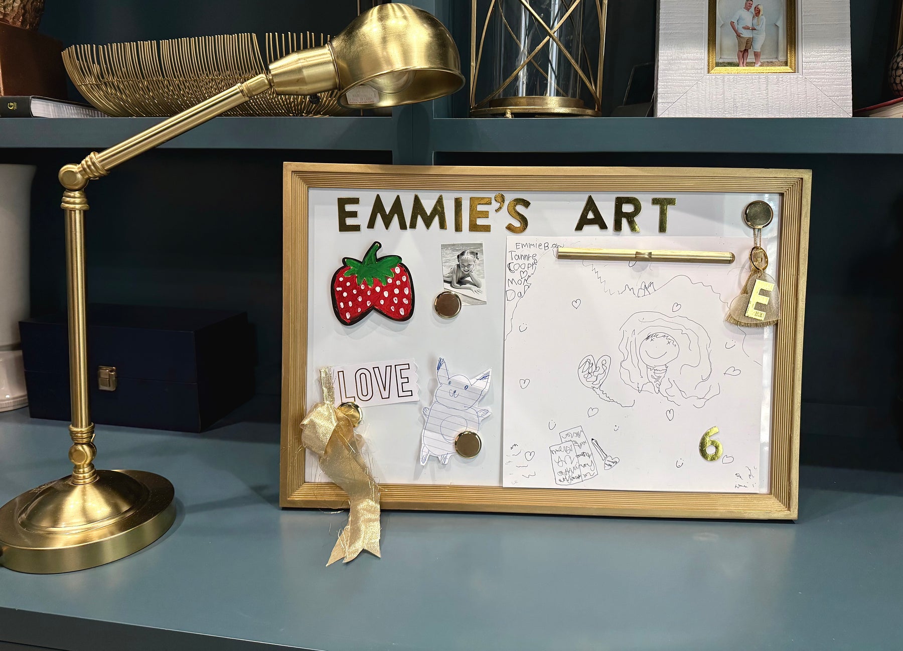 Golden Display Magnets reference image