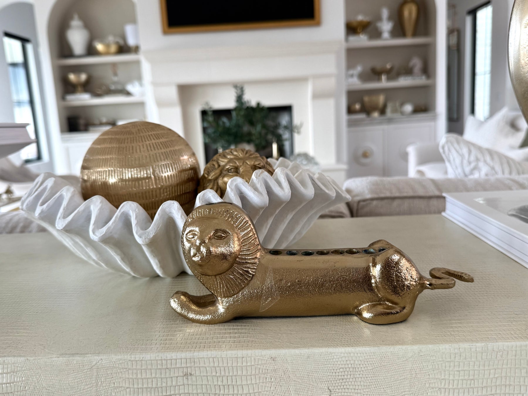 Threshold Gold Lion Hanukkah reference image