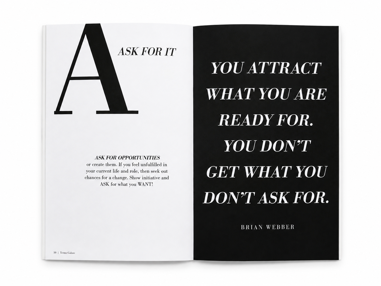 The Time Is Now, an A-Z Guide Book