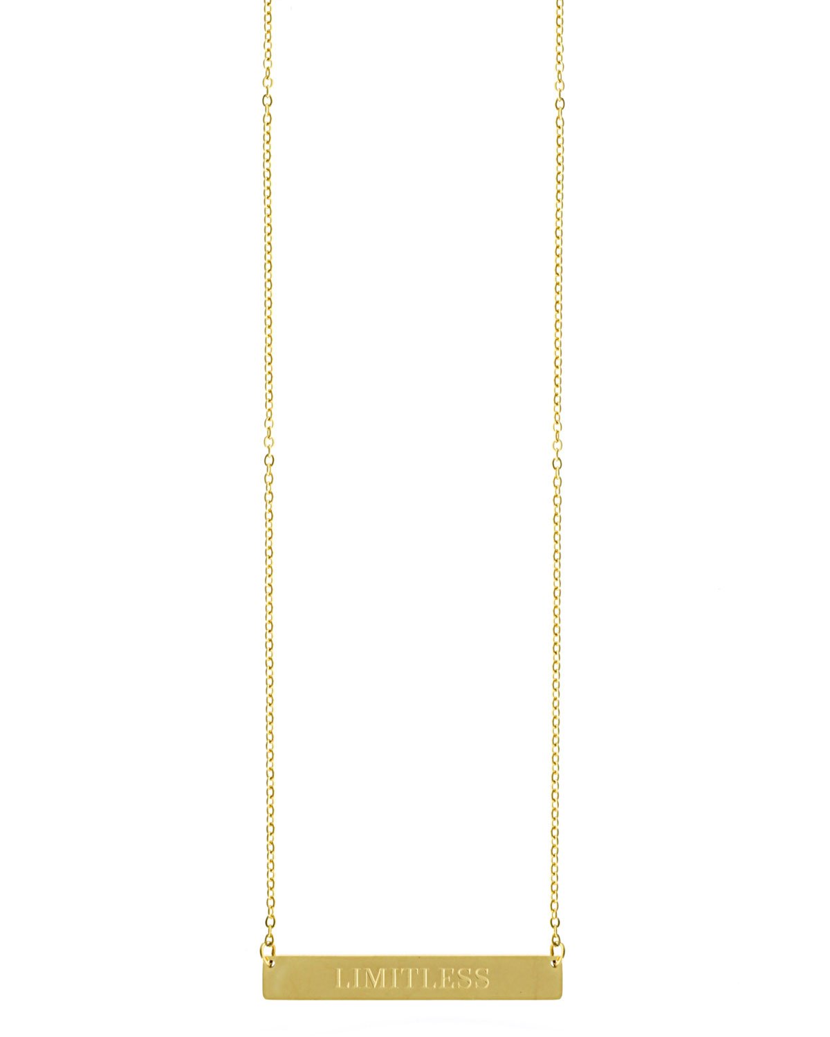 Limitless Bar Necklace | Gold - Teresa Collins Studio