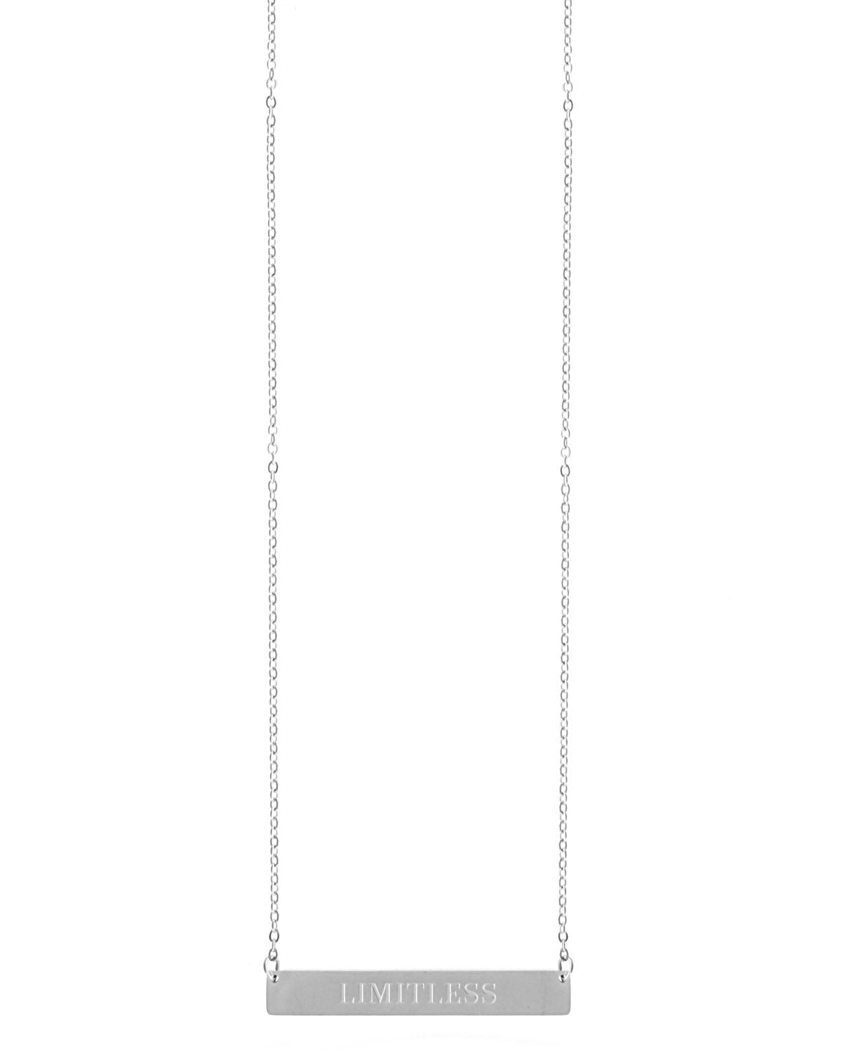 Limitless Bar Necklace | Silver - Teresa Collins Studio