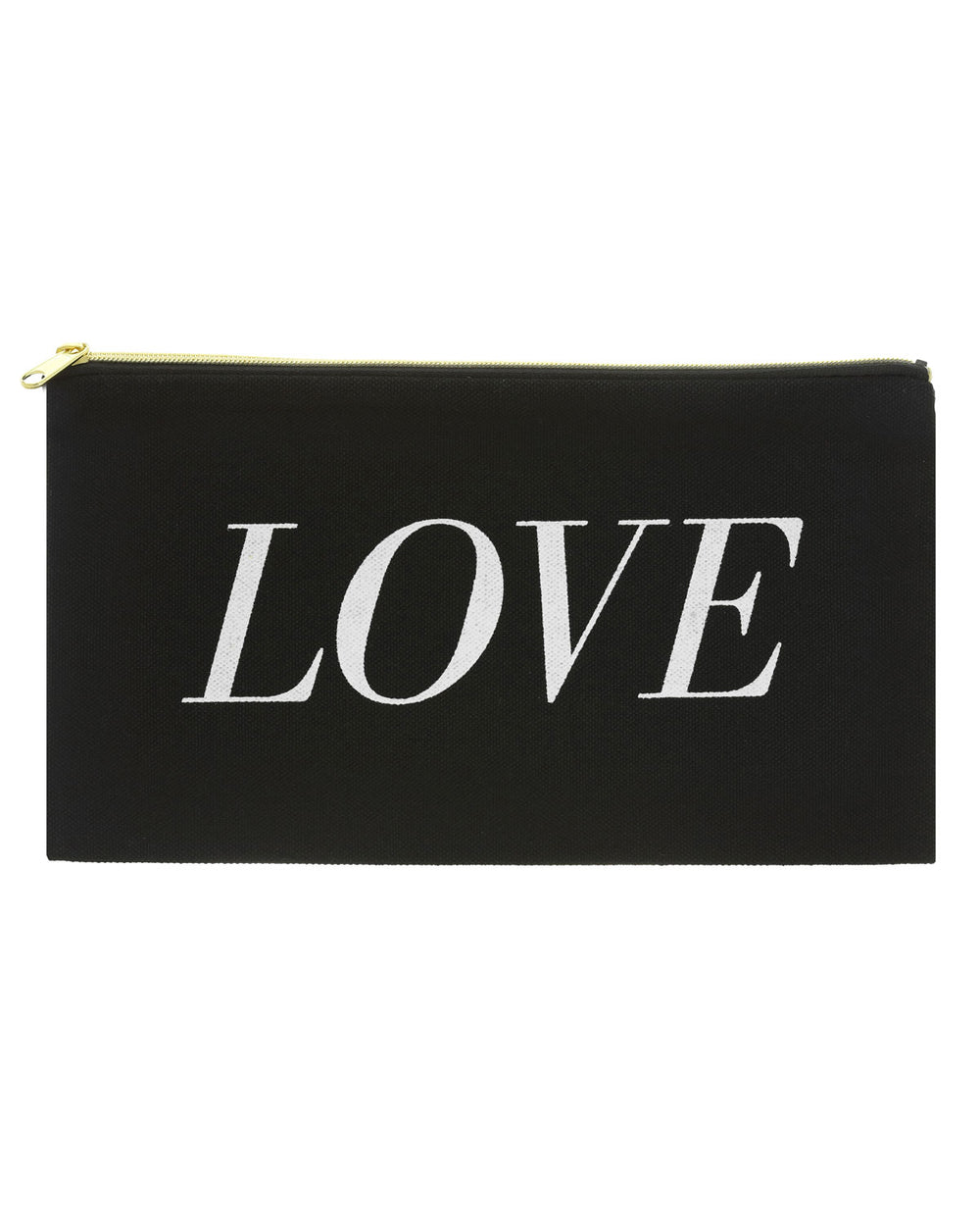 Love Black Cloth Pouch