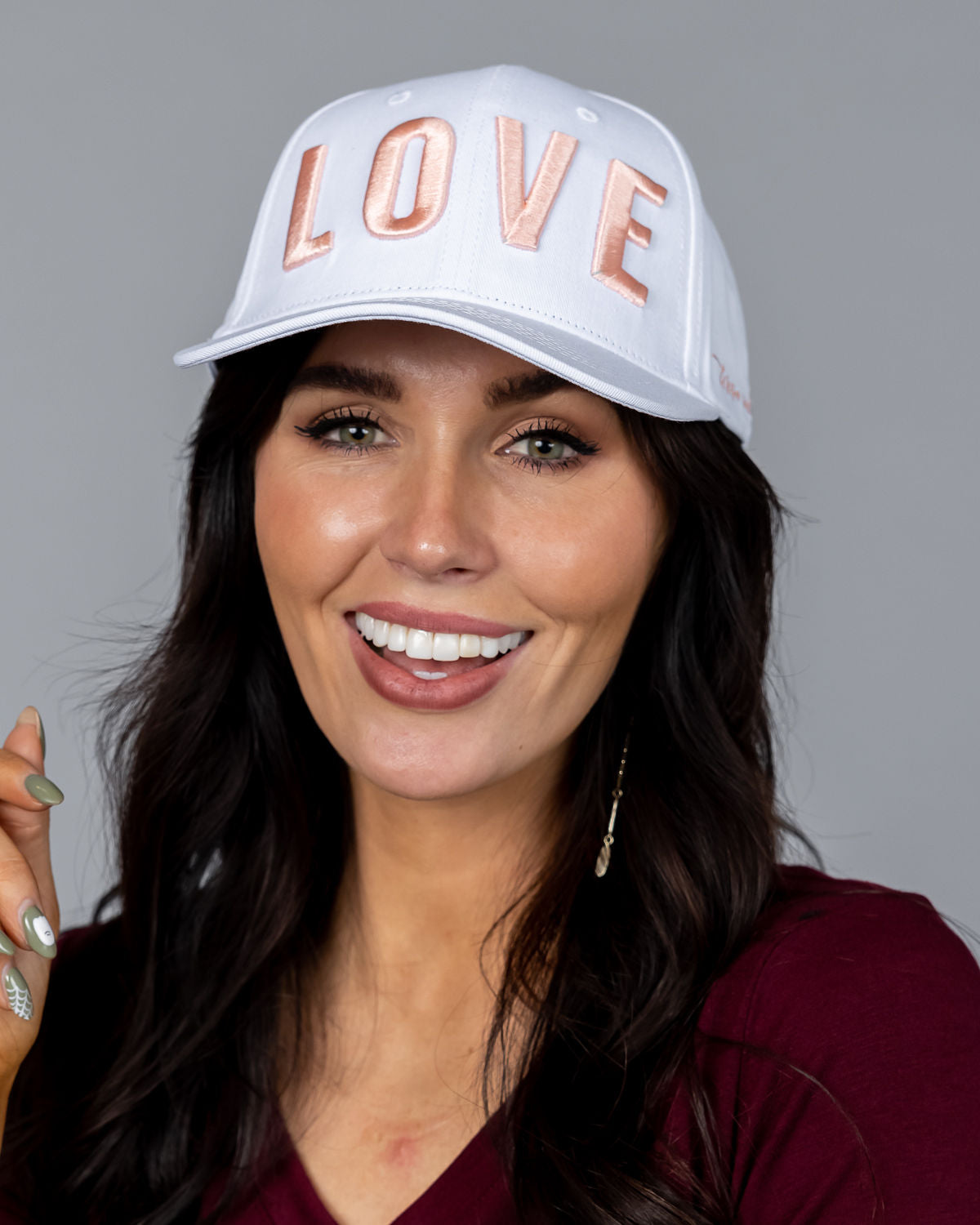 Love Embroidered Hat